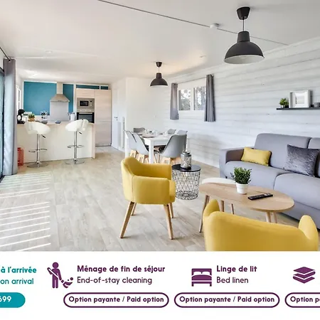 شاليه Pour 8 Dans Avec Piscine Chauffee Brétignolles-sur-Mer