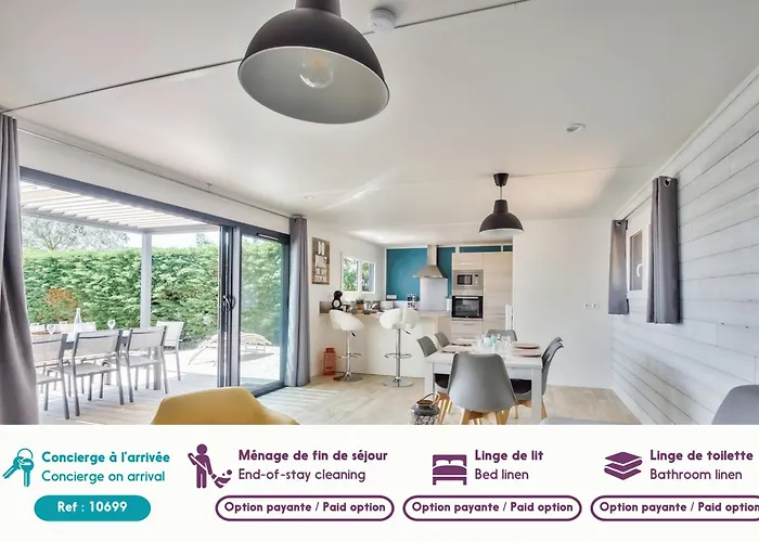 Pour 8 Dans Avec Piscine Chauffee * Brétignolles-sur-Mer